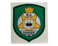 Decal - WA Ranger Emblem, Green Background